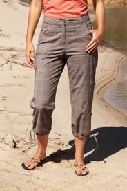 Geruite 7/8-broek