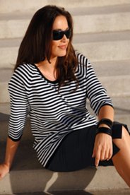 gestreepte pullover