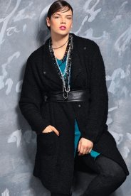 Ulla Popken Bouclécardigan 662629