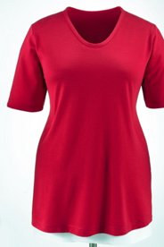 shirt met structuurstrepen