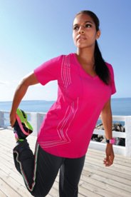 Ulla Popken V Halsshirt 674475