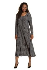 Ulla Popken jurk - grote maten multicolour