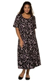 Ulla Popken jurk - grote maten multicolour