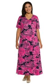 Ulla Popken jurk - grote maten multicolour